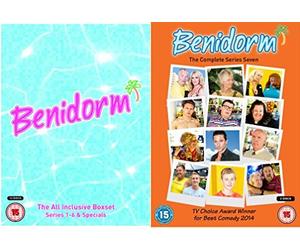 Benidorm Complete Series 1, 2, 3, 4, 5, 6 and 7 + Extras : Out takes / Cast Interviews / Behind the Scenes / Video Diary / Audio Commentaries / Deleted Scenes & Photo Albums by Steve Pemberton