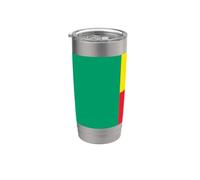 Bénin Drapeau Béninois Cadeau pour Béninois Bicchiere termico in acciaio inox doppia parete