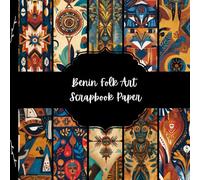 Benin Folk Art Scrapbook Paper, Africa Junk Journal Paper, Travel Decorative Paper, DIY Projects, Origami, Collage Sheets, Decoupage Paper, 10 Designs, Double SIded