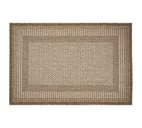 Benissimo Tappeto moderno per interni ed esterni, collezione di piastrelle in sisal, tessuto resistente, facile da pulire, tappeto per macchina per soggiorno, cucina, garage, camera dei bambini, ecc