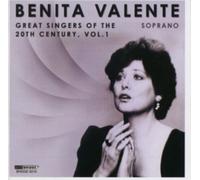 Benita Valente Great Singers of the 20th Century: Benita Valente - Volume 1 (CD)