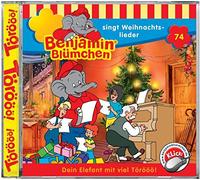 Benjamin Blümchen Folge 74: Benjamin singt Weihnachtslieder (CD)