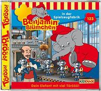 Benjamin Blümchen Folge 123: Benjamin in der Spielzeugfabrik (CD)