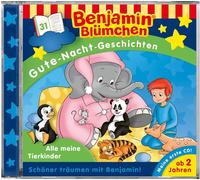 Benjamin Blümchen – Gute-Nacht-Geschichten – Folge 31: Alle meine Tierkinder – CD