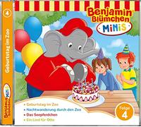 Benjamin Blümchen Benjamin Minis: Folge 4: Geburtstag im Zoo (CD)