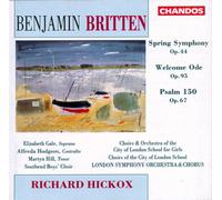 Benjamin Britte Benjamin Britten: Spring Symphony, Op. 44/Welcome Ode, Op. (CD)