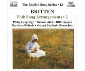Benjamin Britte Folk Song Arrangements Vol. 2 (Joly, Bbc Singers, Langridge (CD)