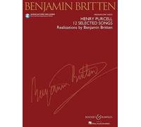 Benjamin Britten 12 Selected Songs (Mixed Media Product)
