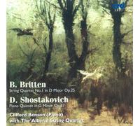 Benjamin Britten B. Britten: String Quartet No. 1 in D Major Op. 25/.... (CD)