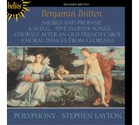 Benjamin Britten – Sacred & Profane / A.M.D.G. & Other Choral Works – CD – Hyperion