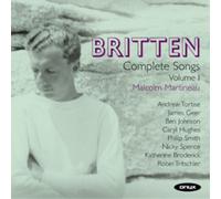 Benjamin Britten Britten: Complete Songs - Volume 1 (CD) Album