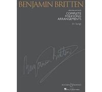 Benjamin Britten Complete Folksong Arrangements (Tascabile)