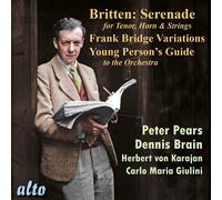 Benjamin Britten Serenade for Tenor,Horn & Strings/+