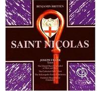 BENJAMIN BRITTEN St Nicholas (CD)