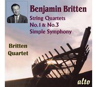 Benjamin Britten Streichquartette 1 & 3/Simple Symphony (CD)