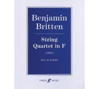 Benjamin Britten String Quartet in F (Sheet Music)