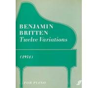 Benjamin Britten Twelve Variations (Tascabile)