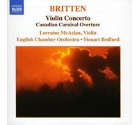 Benjamin Britten Violin Concerto, Canadian Carnival Overture (Bedford, Eco) (CD)