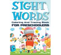 Benjamin C Gump Sight Words Coloring And Tracing Book For Pre (Copertina rigida)