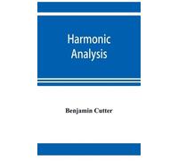 Benjamin Cutter Harmonic analysis (Tascabile)