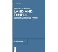 Benjamin D. Gordon Land and Temple (Copertina rigida) Studia Judaica