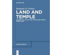Benjamin D. Gordon Land and Temple (Tascabile) Studia Judaica