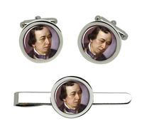 Benjamin Disraeli Gemelli E Fermacravatta Set