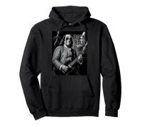 Benjamin Franklin Rock & Roll Guitar Vintage Music Lover Felpa con Cappuccio