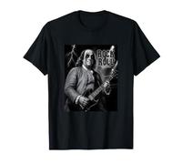 Benjamin Franklin Rock & Roll Guitar Vintage Music Lover Maglietta