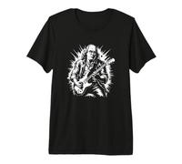 Benjamin Franklin Suona la Chitarra Maglietta Premium