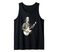 Benjamin Franklin Suonare la Chitarra Canotta