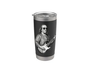 Benjamin Franklin, suonare la chitarra, indossando occhiali da sole Bicchiere termico in acciaio inox doppia parete
