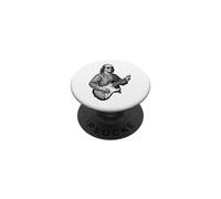 Benjamin Franklin, suonare la chitarra, indossando occhiali da sole PopSockets PopGrip Adesivo