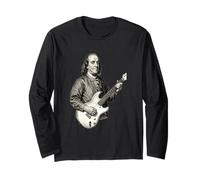 Benjamin Franklin Suonare la Chitarra Maglia a Manica