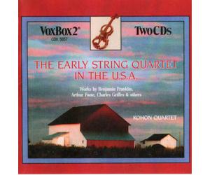 Benjamin Franklin The Early String Quartet in USA (CD) Album