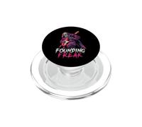 Benjamin Franklin Undead Suonare la chitarra Fondatore Freak Music PopSockets PopGrip per MagSafe