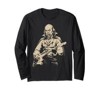 Benjamin Franklin Vampire Suonare Chitarra Alt Goth Music Band Maglia a Manica