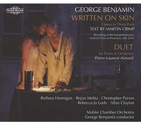 George Benjamin George Benjamin: Written On Skin (CD) Album