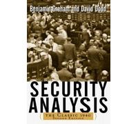 Benjamin Graham David Security Analysis: The Classic 1940 Ed (Copertina rigida)
