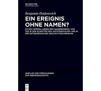 Benjamin Heidenreich Ein Ereignis Ohne Namen? (Copertina rigida)