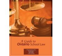 Benjamin Kutsyuruba Keith Walker David Bur A Guide to Ontario School (Tascabile)
