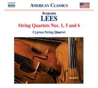 Benjamin Lees String Quartets Nos 1, 5 and 6 (CD) Album