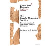 Benjamin M. J. De Vos The Pseudo-Clementine Tradition (Copertina rigida)