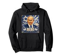 Benjamin Netanyahu - Primo Ministro dello Stato di Israele Felpa con Cappuccio