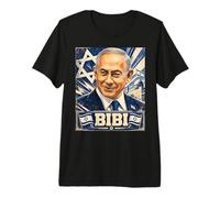 Benjamin Netanyahu - Primo Ministro dello Stato di Israele Maglietta Premium