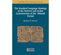 Benjamin Paul K The Standard Language Ideology of the Hebrew and Ara (Tascabile)