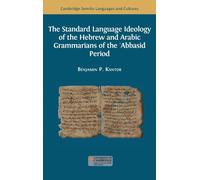 Benjamin Paul K The Standard Language Ideology of the Hebrew (Copertina rigida)