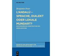 Benjamin Peter L’andalú - Sprache, Dialekt oder lokale Mundar (Copertina rigida)