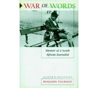 Benjamin Pogrund War Of Words (Copertina rigida)