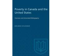 Benjamin Schlesinger Poverty in Canada and the United States (Tascabile)